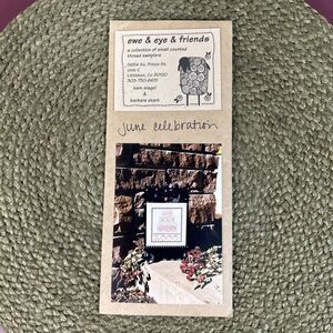 Ewe & Eye & Friends "June Celebration" Cross Stitch Pattern Slagel Stark 1998